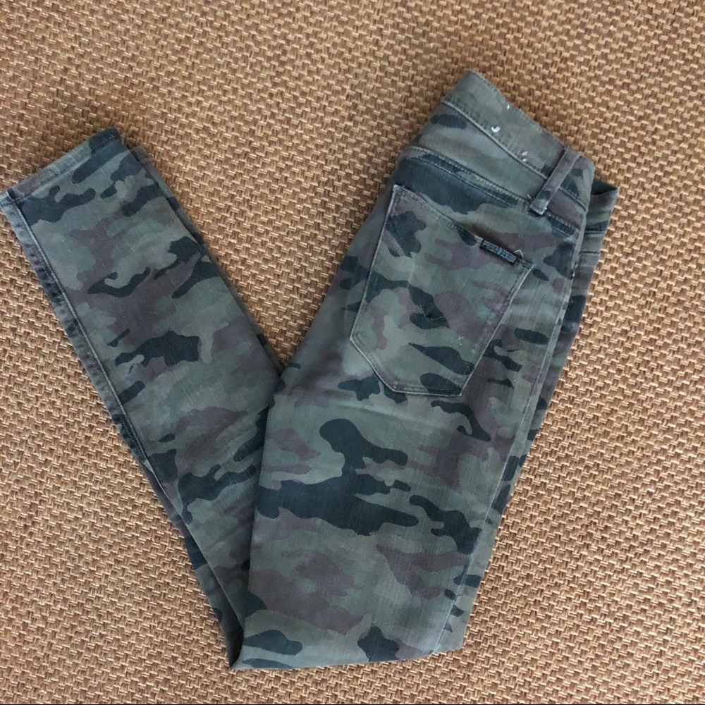 Hudson High Waisted Camouflage Jeans